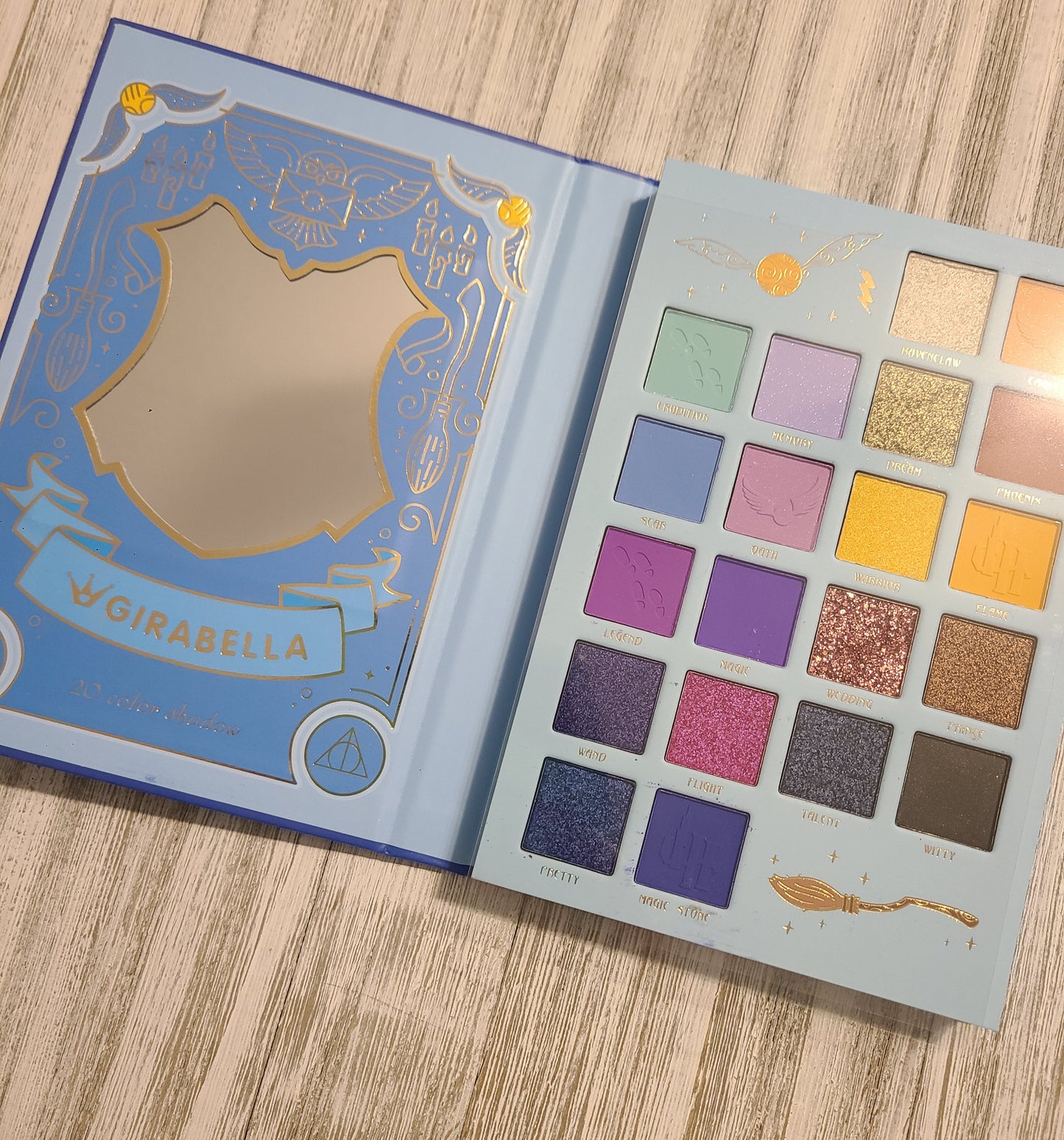 Ravenclaw - Harry Potty inspired eyeshadow & highlighter palette