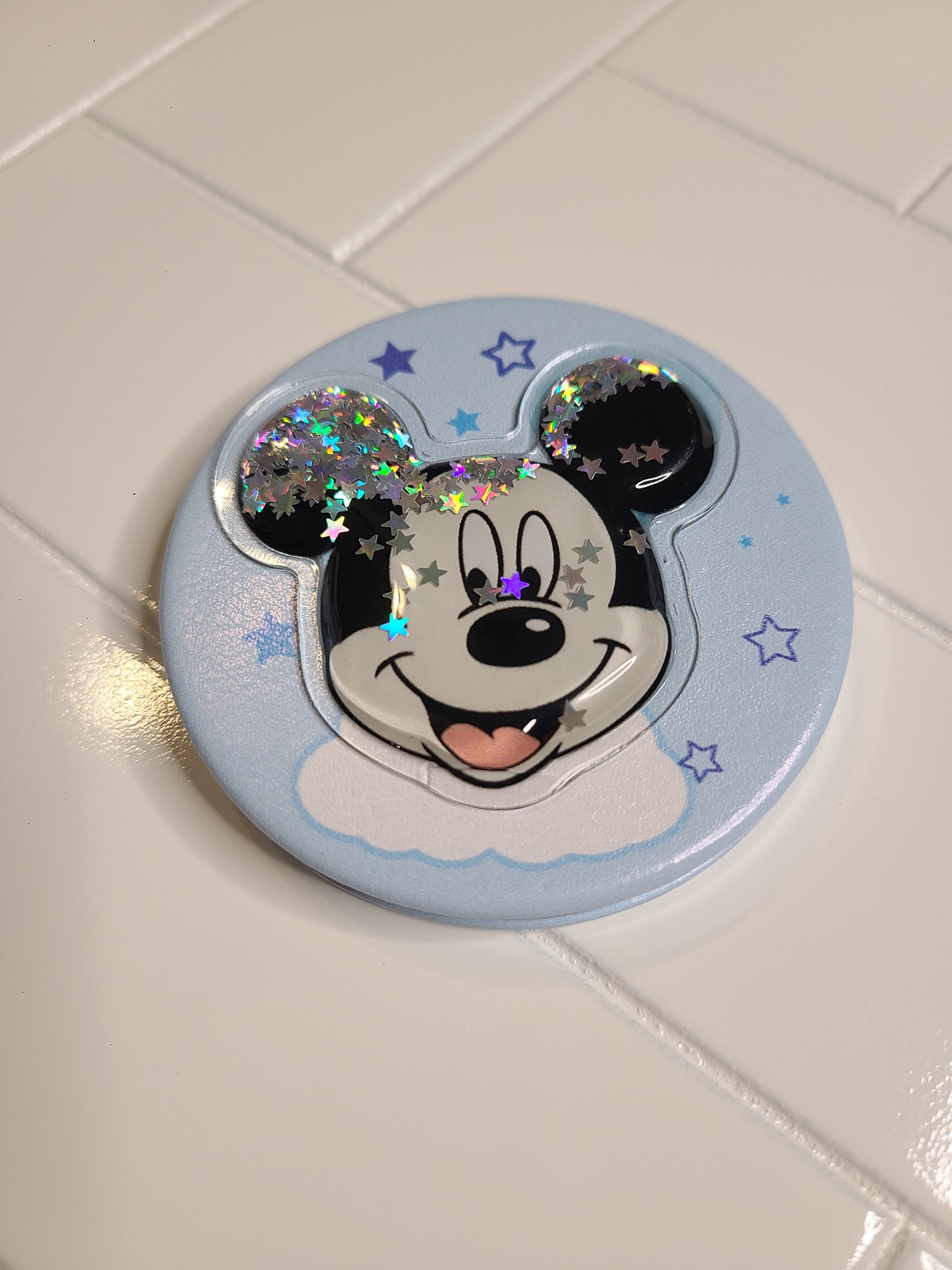 Mickey or Minnie Mouse Compact Mirror