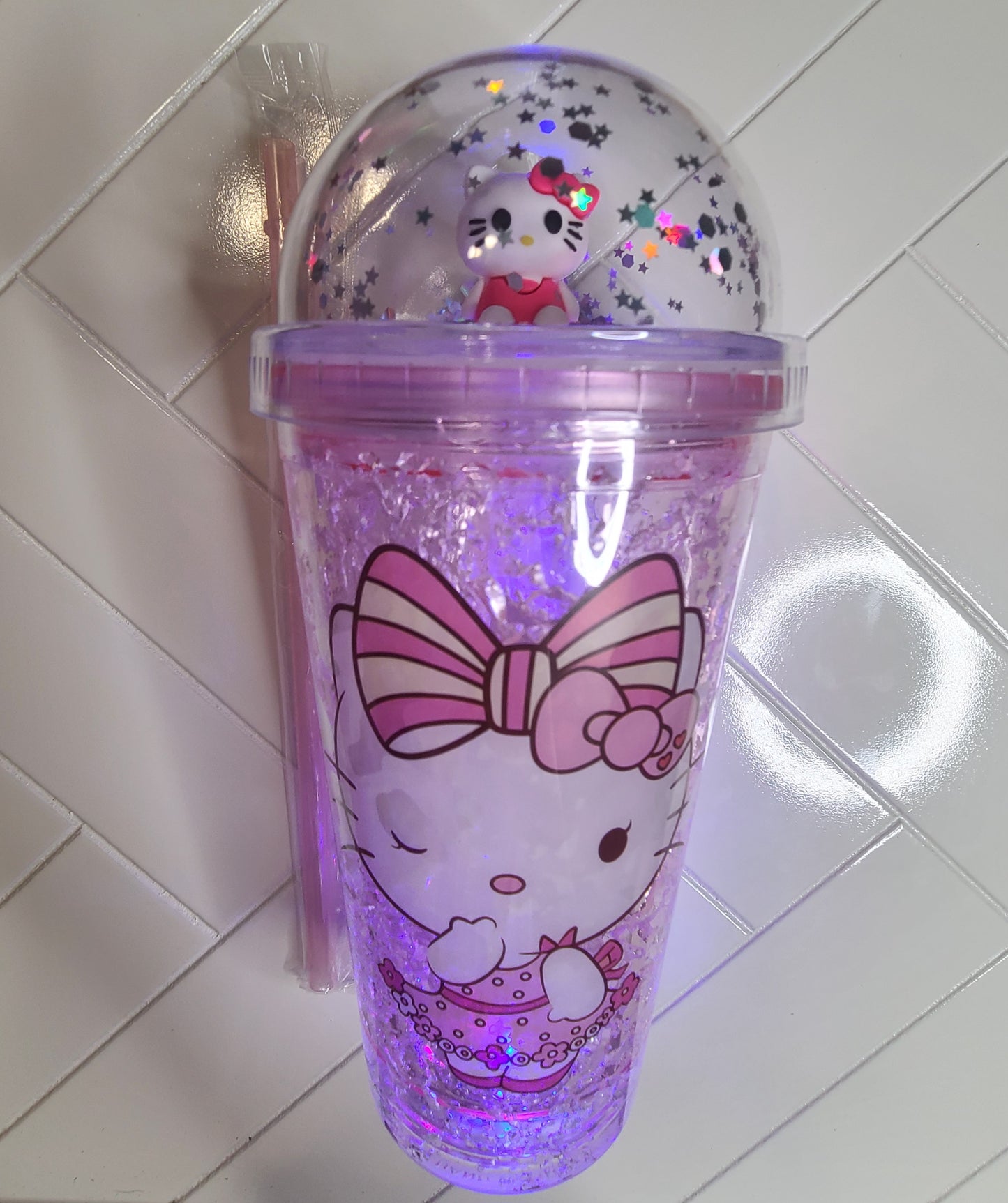 Hello Kitty Lightup Tumbler